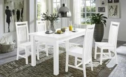 maison bleue Holzstuhl Bendix | Weiß