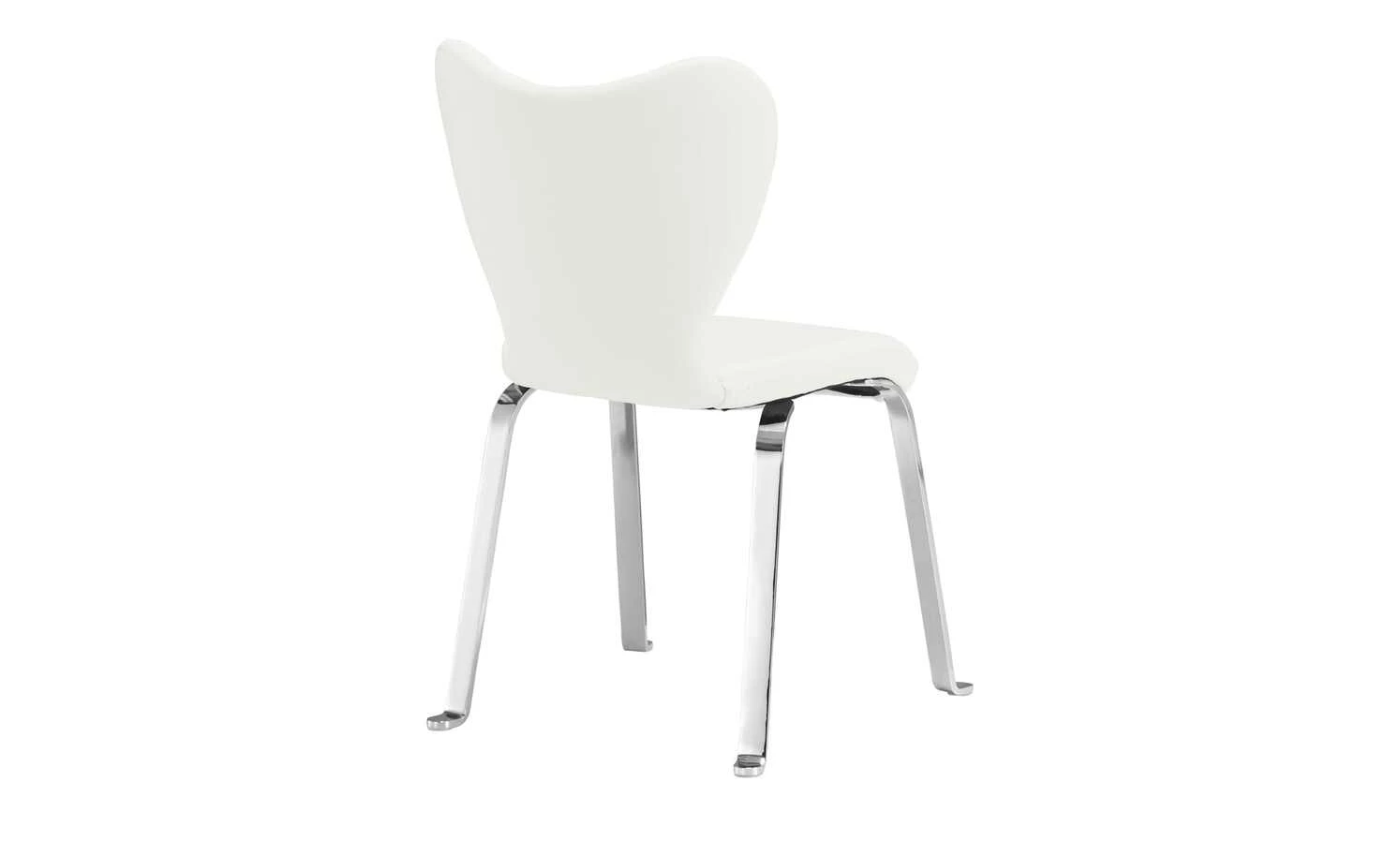 JOOP! Leder Dinner-Stuhl Lounge | Wolke (Weiß) 4-Fußstuhl – Bild 5