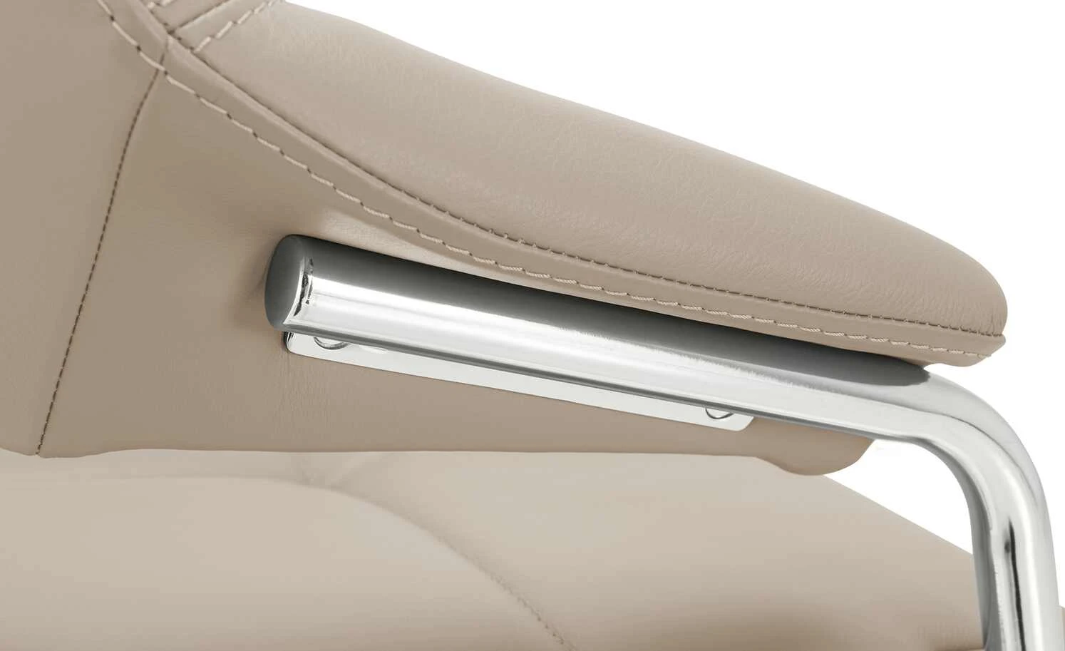 JOOP! Leder-Schwingstuhl Loft | Earth (Hellbraun) – Bild 11