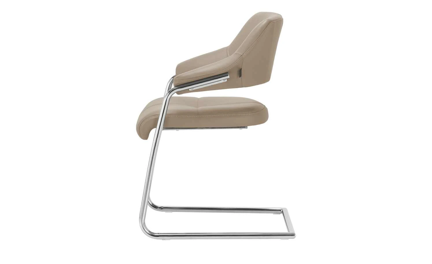 JOOP! Leder-Schwingstuhl Loft | Earth (Hellbraun) – Bild 4