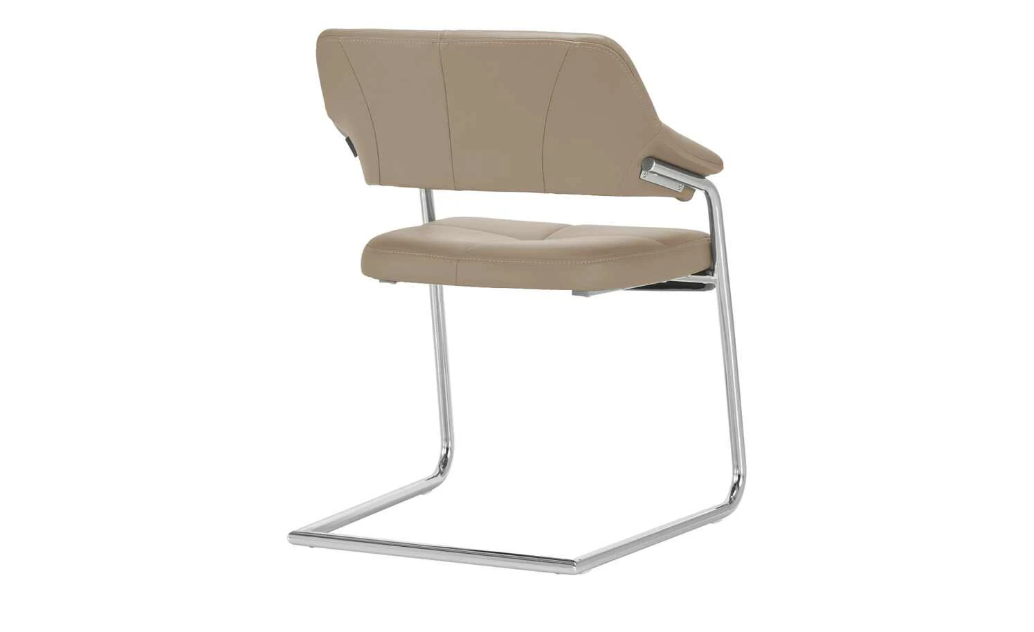 JOOP! Leder-Schwingstuhl Loft | Earth (Hellbraun) – Bild 5