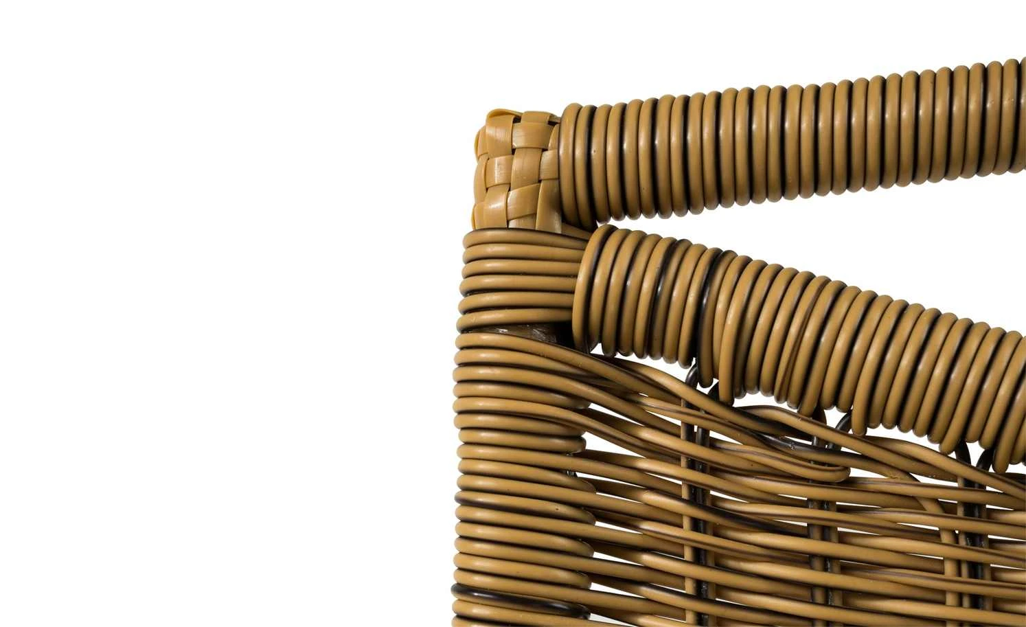 Schwingstuhl mit Kunstgeflecht Gérard | Chrom – Bild 3