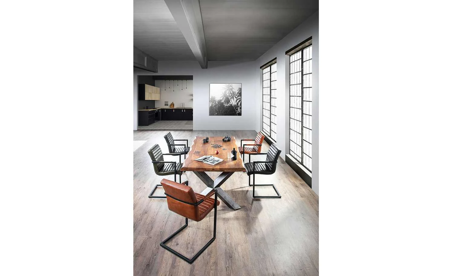 Freischwinger Buff | Anthrazit – Bild 2