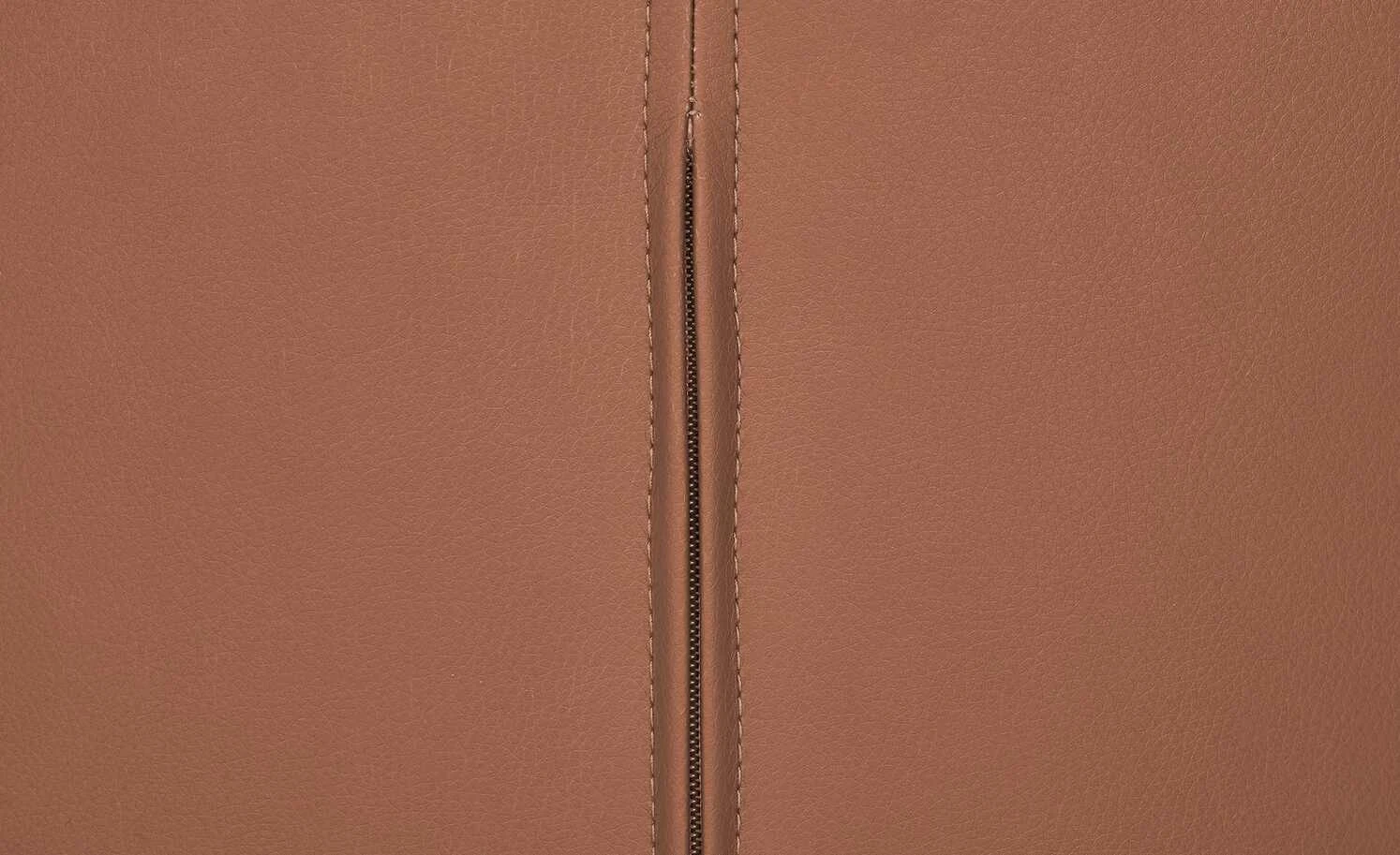 Berger & Rath Leder-Polsterstuhl Arcu | Cognac (Orange - Braun) Londra (Hellgrau) – Bild 6