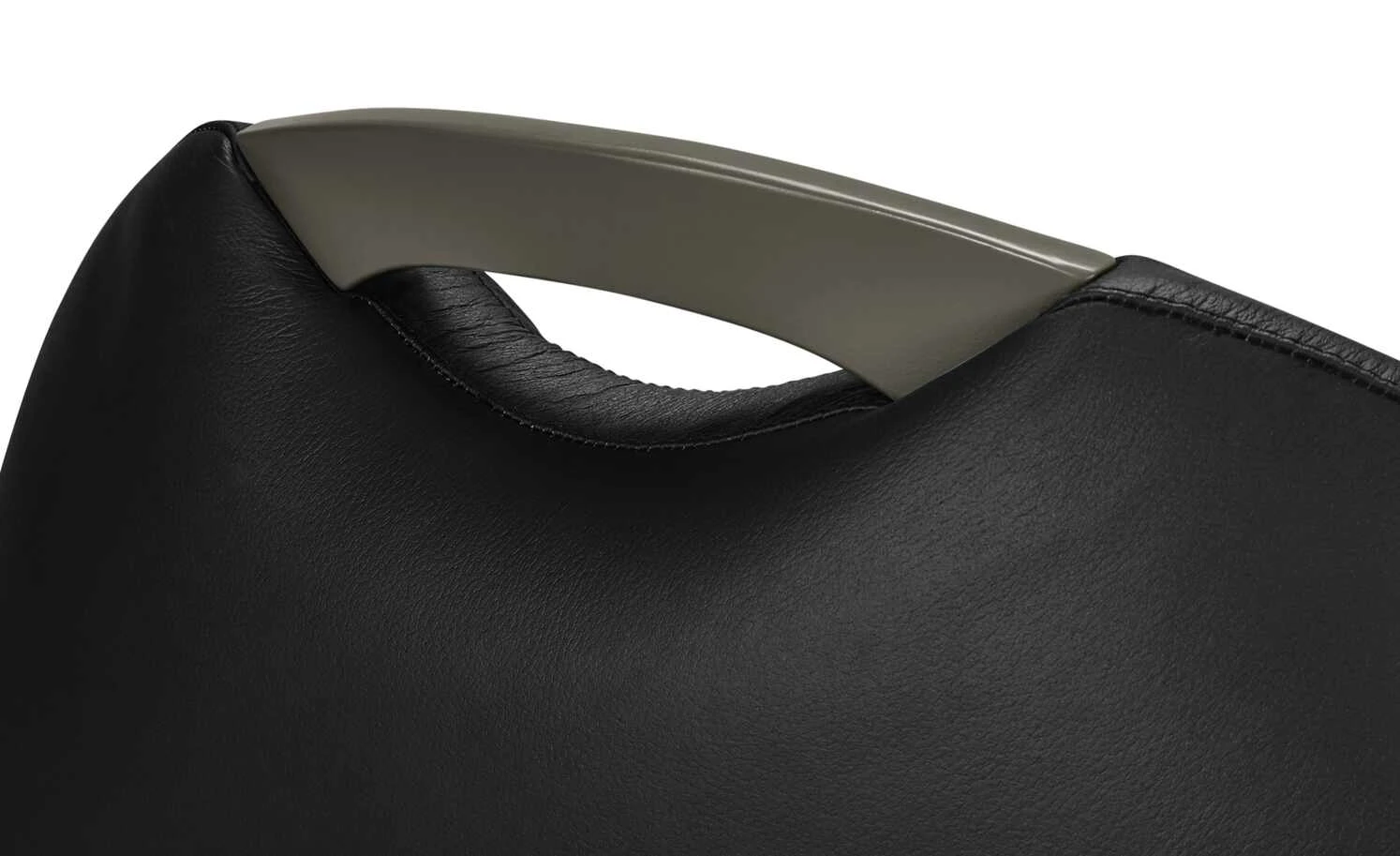 Berger & Rath Polsterstuhl mit Armlehne Lanx | Schwarz Londra (Hellgrau) – Bild 7