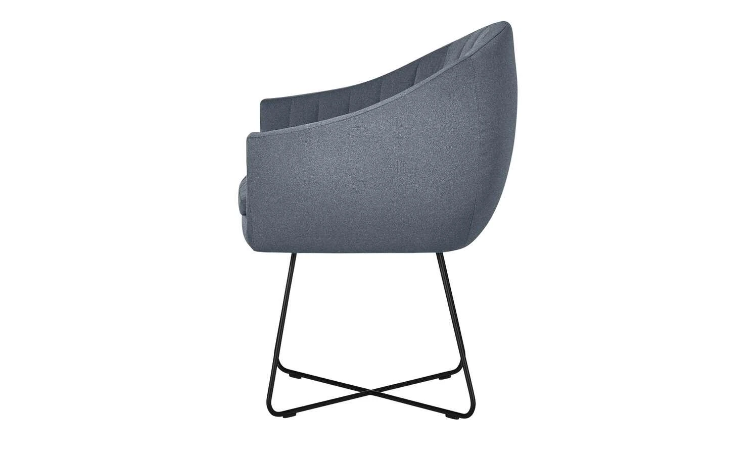 Berger & Rath Kufenstuhl Lanx | Dunkelblau – Bild 2