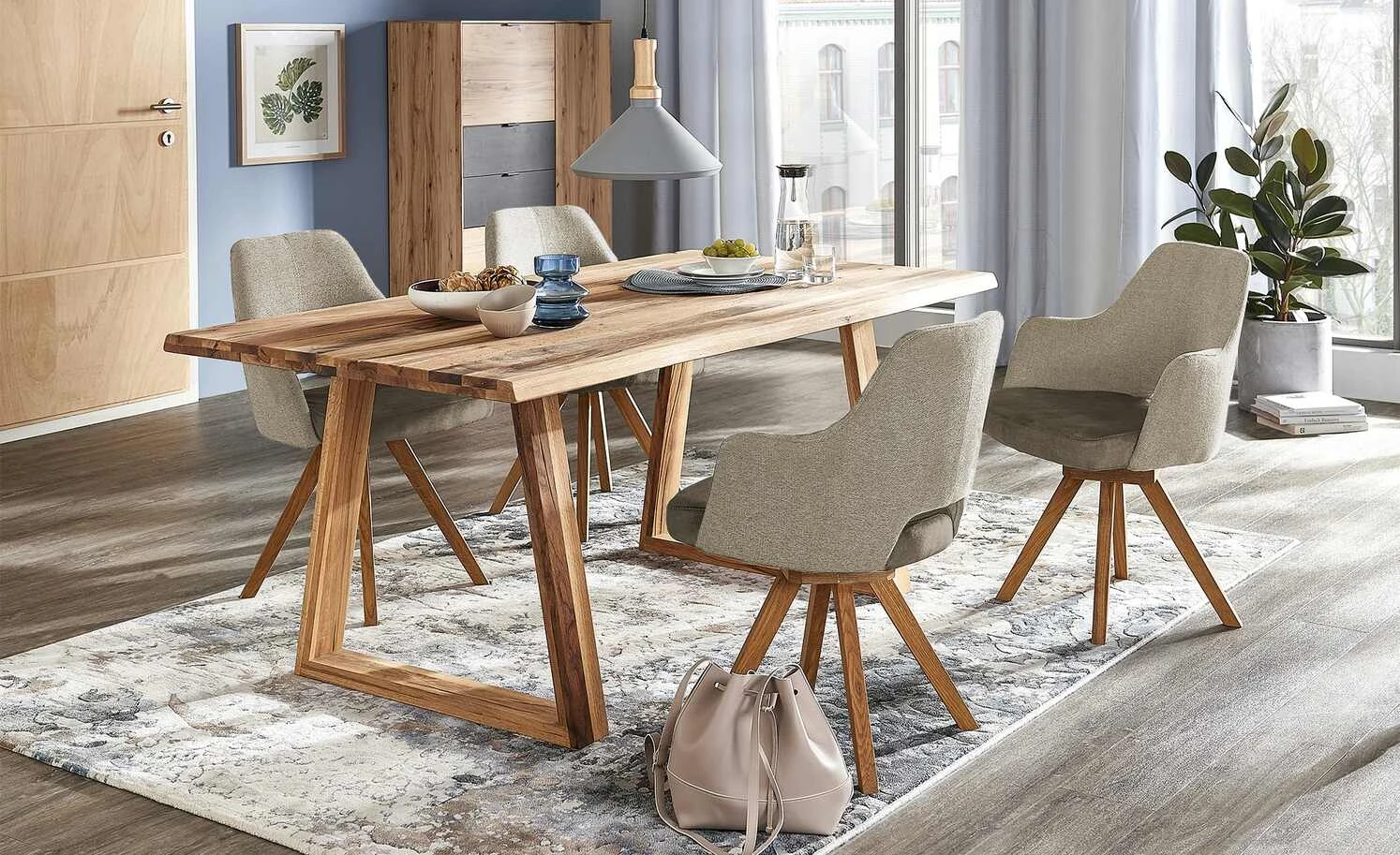 Woodford Polsterstuhl Moreda | Cappuccino Ja – Bild 3