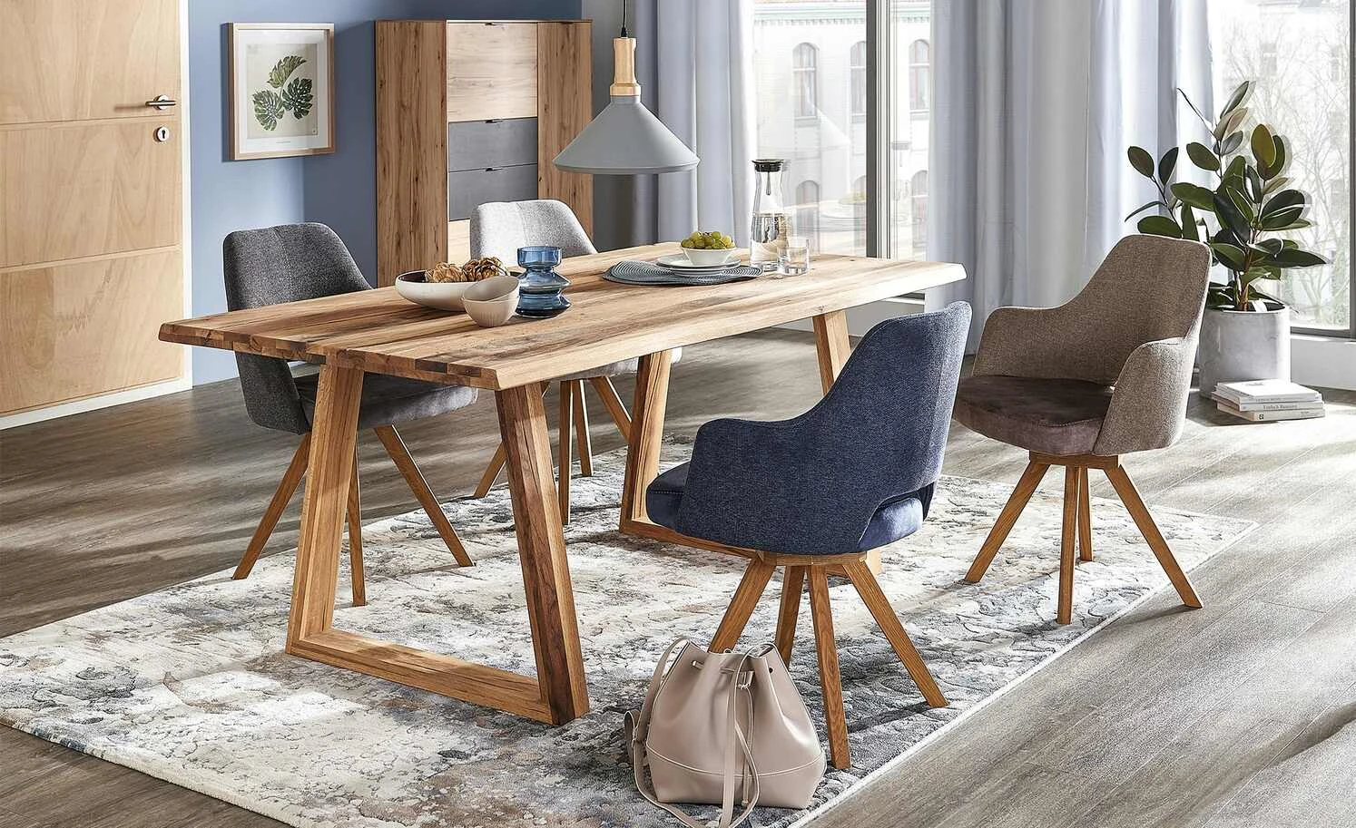 Woodford Polsterstuhl Moreda | Cappuccino Ja – Bild 2