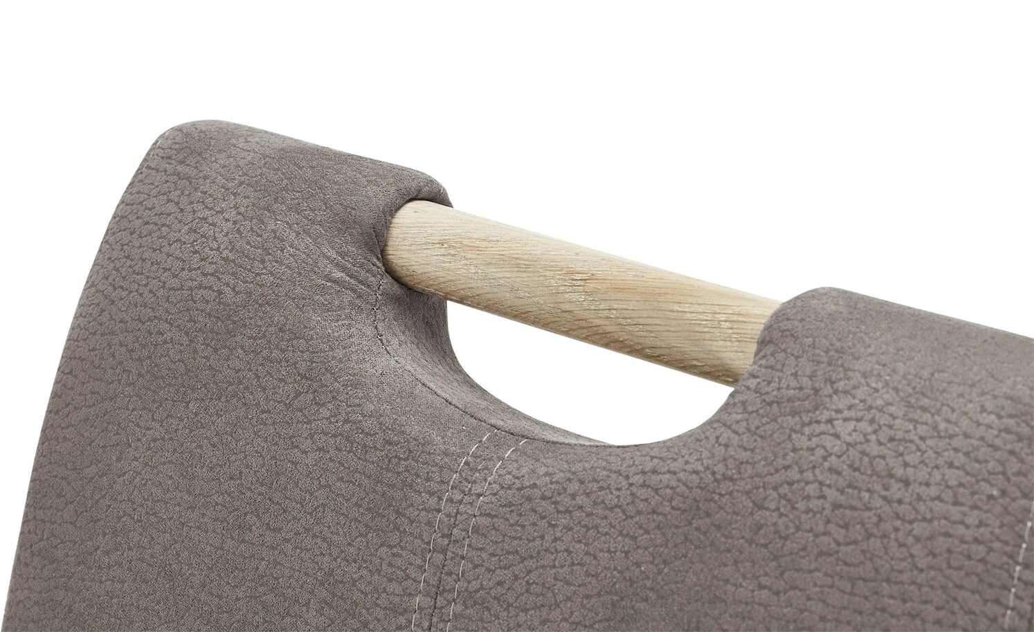 Woodford Polsterstuhl mit Griff Gabi 4 | Taupe (Beige) Eiche Sonoma – Bild 4