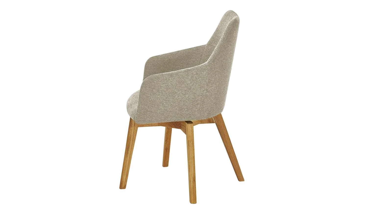 Woodford Polsterstuhl mit Armlehne Muron | Cappuccino Ja – Bild 3