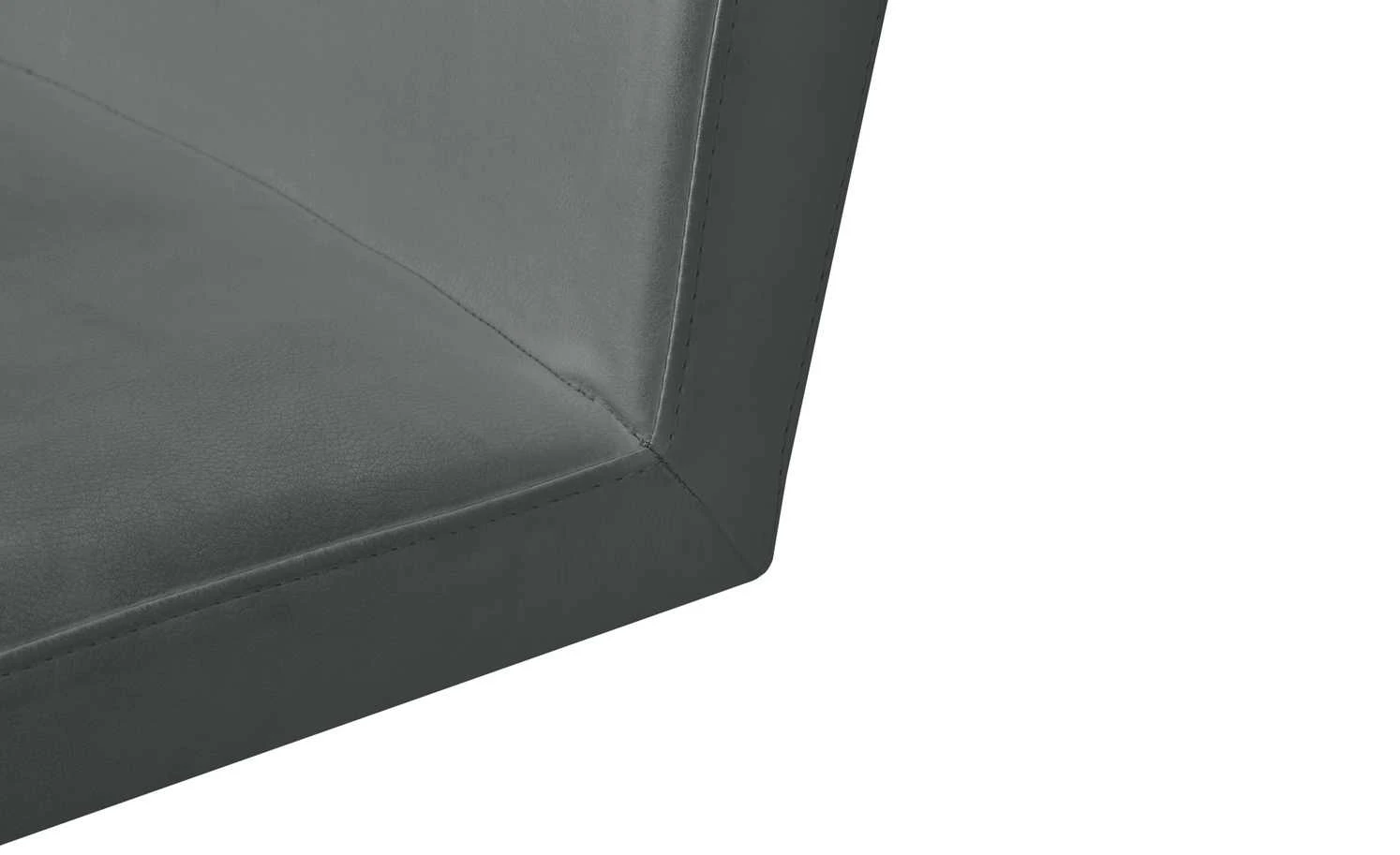 Barstuhl Elena | Grau Rund nach außen gewölbter Sitz – Bild 8