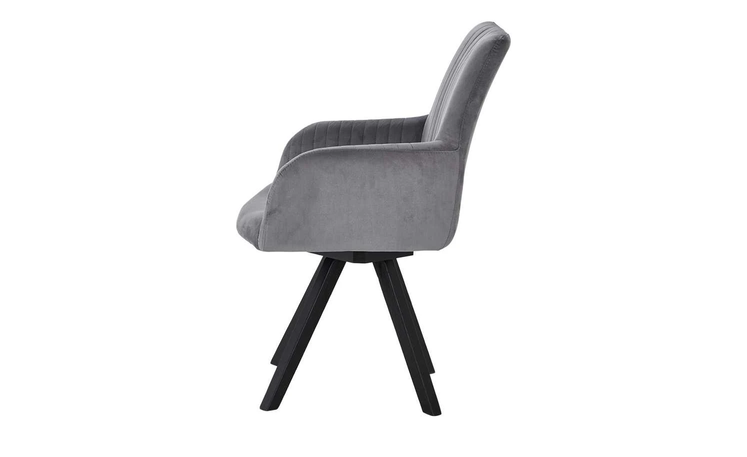 smart Armlehnenstuhl Bastian | Grau – Bild 7