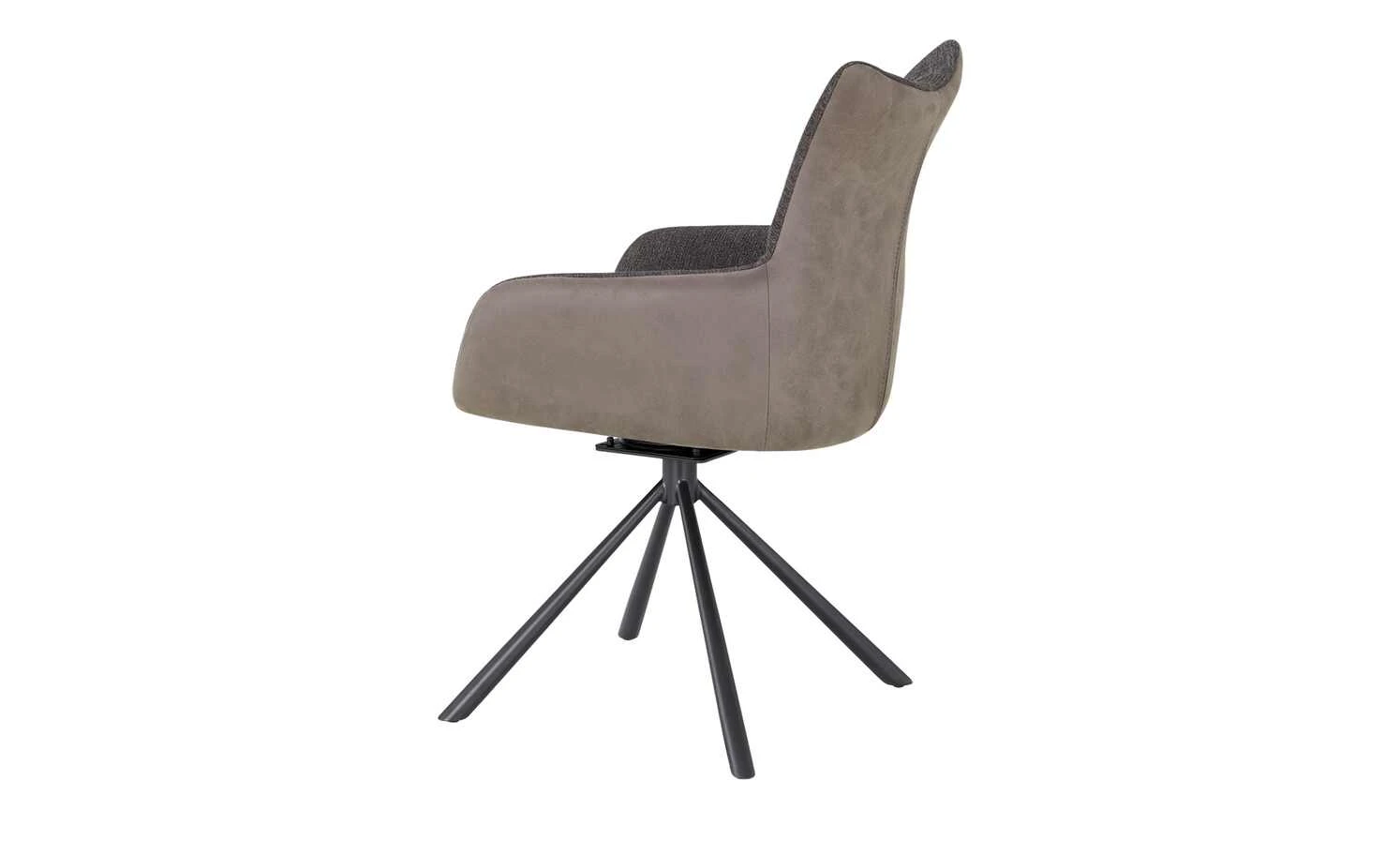 uno Polsterstuhl mit Armlehne Vincent | Dunkelgrau / Grau – Bild 11