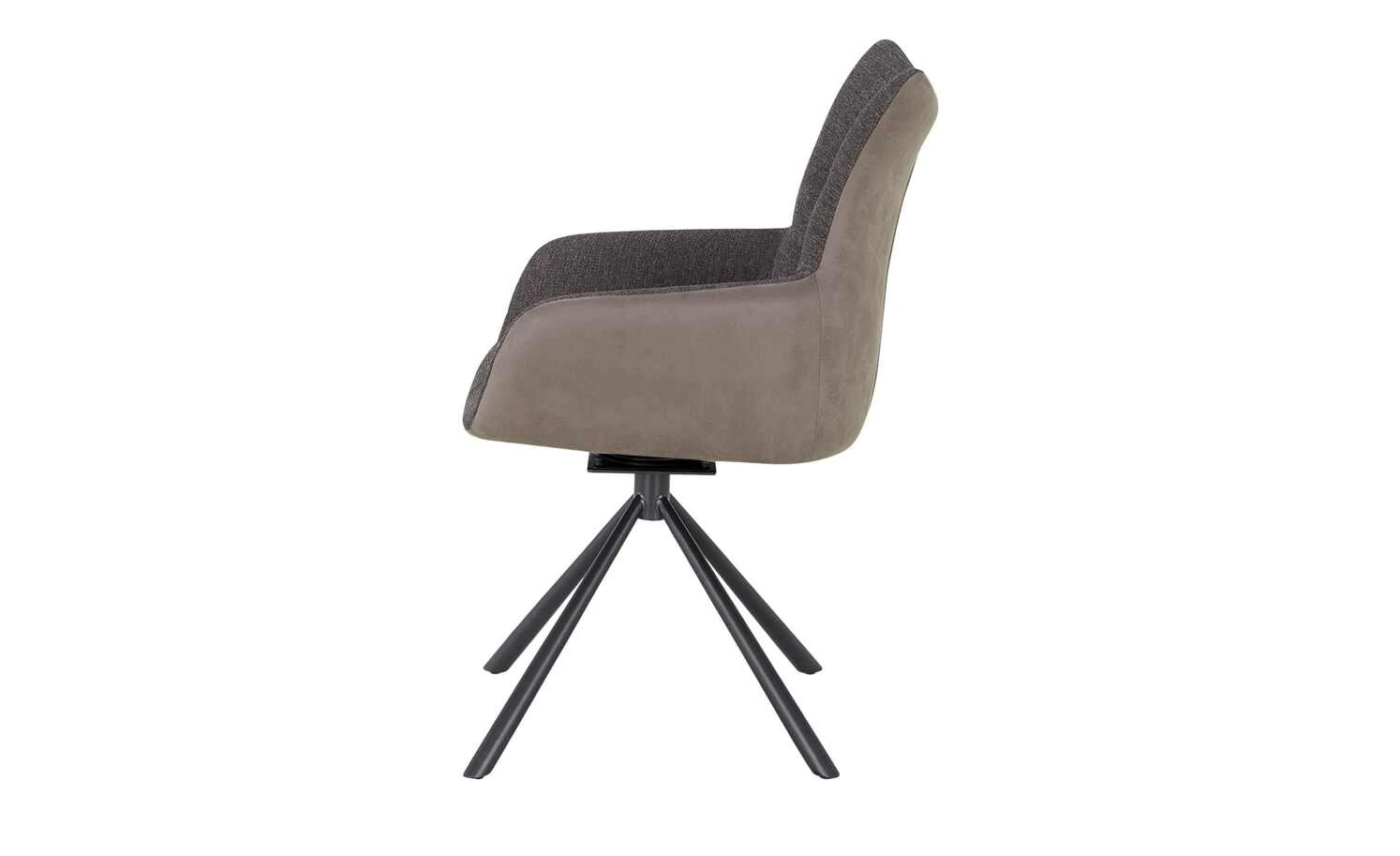 uno Polsterstuhl mit Armlehne Vincent | Dunkelgrau / Grau – Bild 9