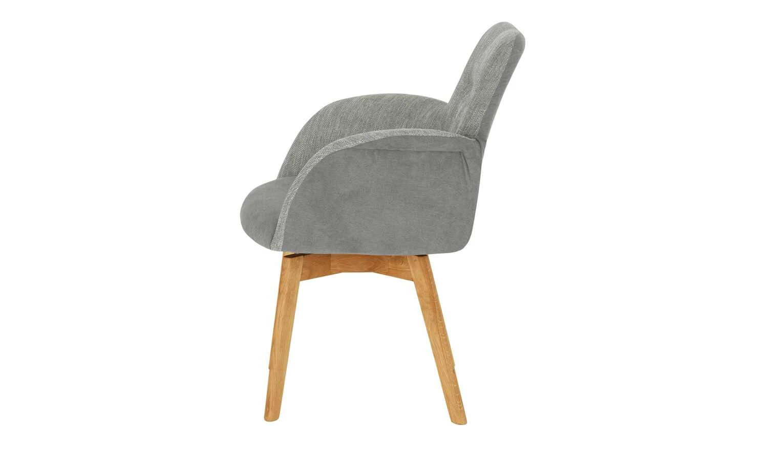 Woodford Polsterstuhl mit Armlehne Melba | Lichtgrau Ja – Bild 8