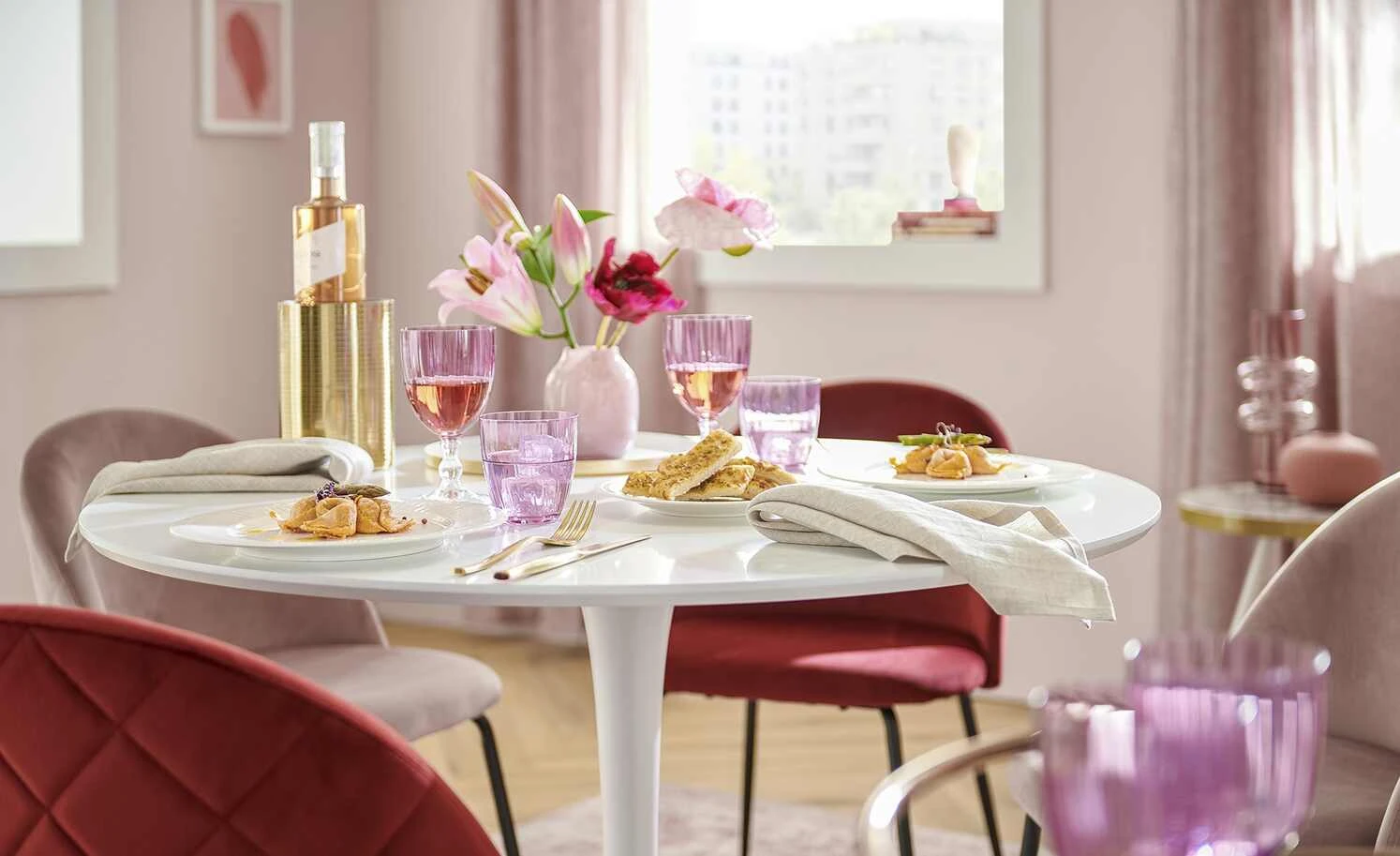 Stuhl Fiete | Rosé – Bild 8