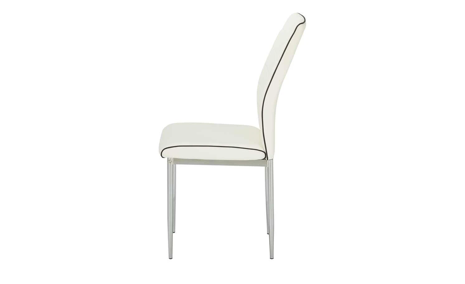 Stuhl Toni | Weiß / Schwarz – Bild 2