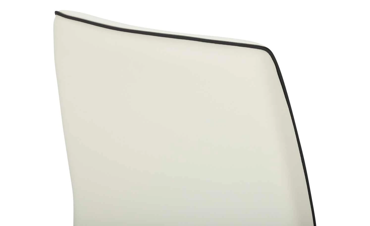 Stuhl Toni | Weiß / Schwarz – Bild 10