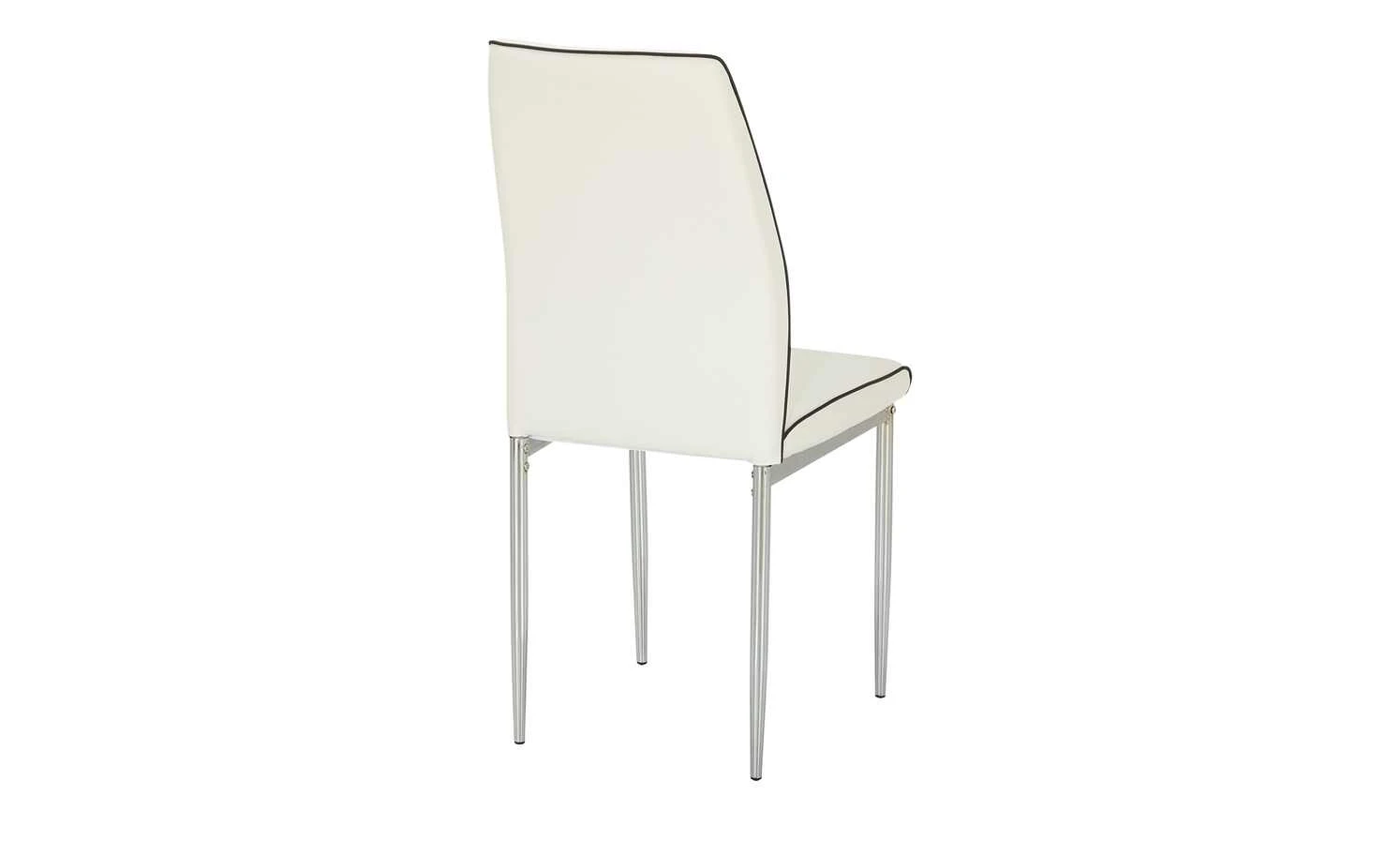 Stuhl Toni | Weiß / Schwarz – Bild 5