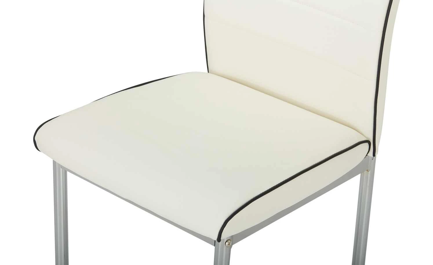 Stuhl Toni | Weiß / Schwarz – Bild 8