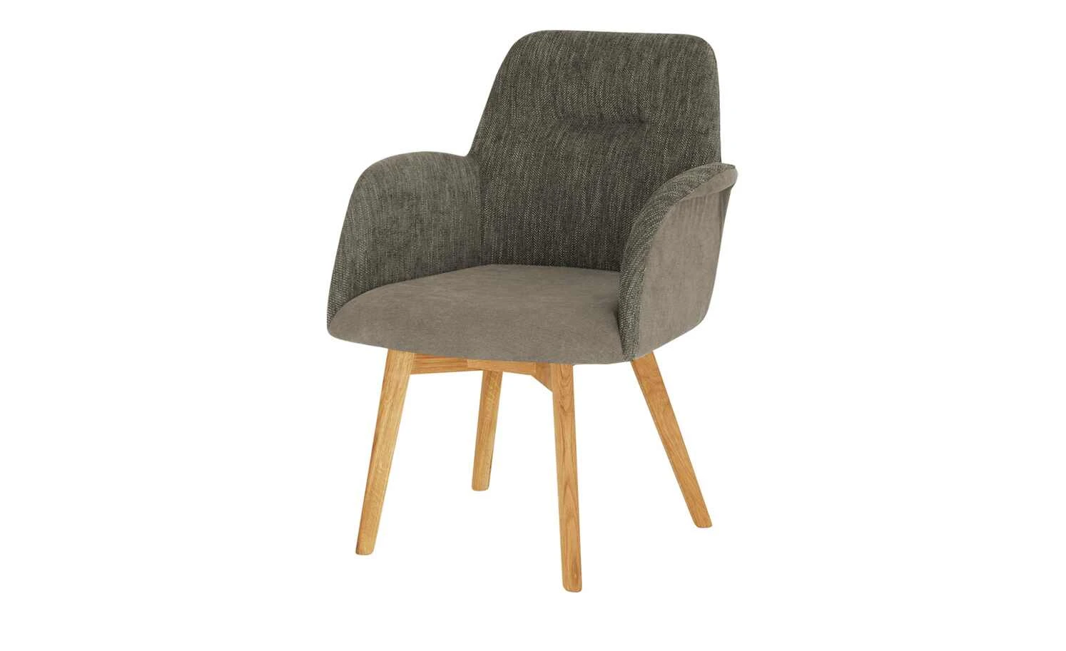 Woodford Polsterstuhl mit Armlehne Melba | Cappuccino Nein