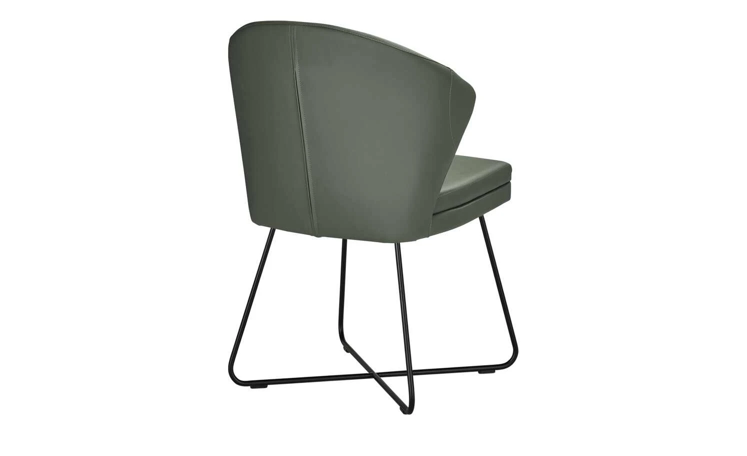 Berger & Rath Leder-Kufenstuhl Arcu | Verde (Grün) – Bild 2