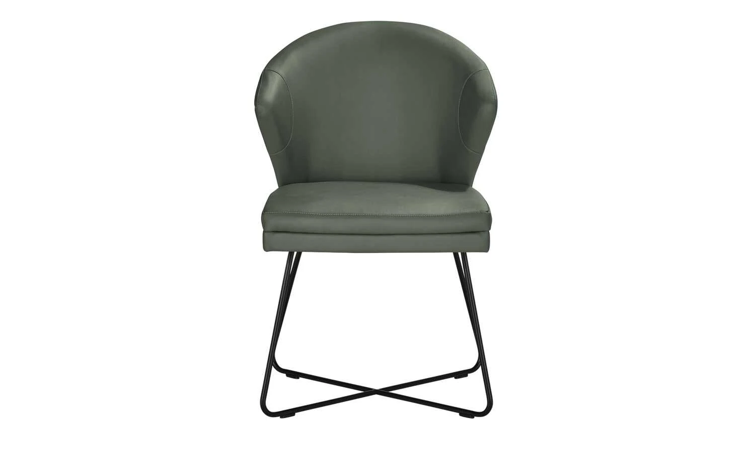 Berger & Rath Leder-Kufenstuhl Arcu | Verde (Grün) – Bild 3