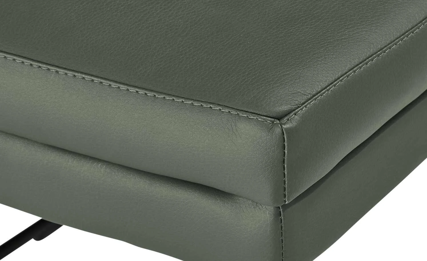 Berger & Rath Leder-Kufenstuhl Arcu | Verde (Grün) – Bild 7
