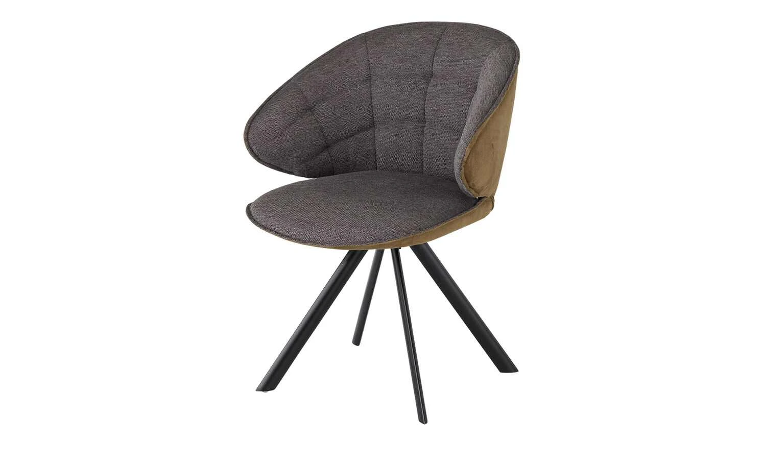 Polsterstuhl Chase | Grau / Grün