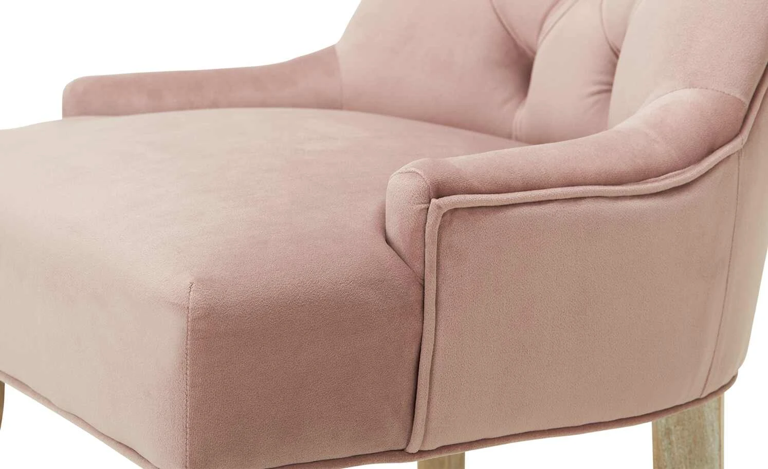 Collection by citamaass Polsterstuhl Felicita | Rosé kleine Armlehne – Bild 7