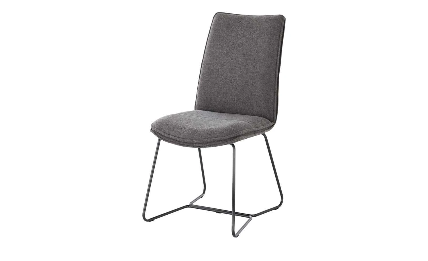 Kufenstuhl Zabea | Anthrazit Schwarz – Bild 4