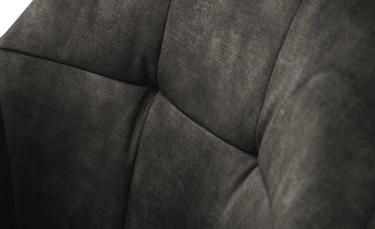 Polsterstuhl mit Armlehne Anna | Anthrazit – Bild 4