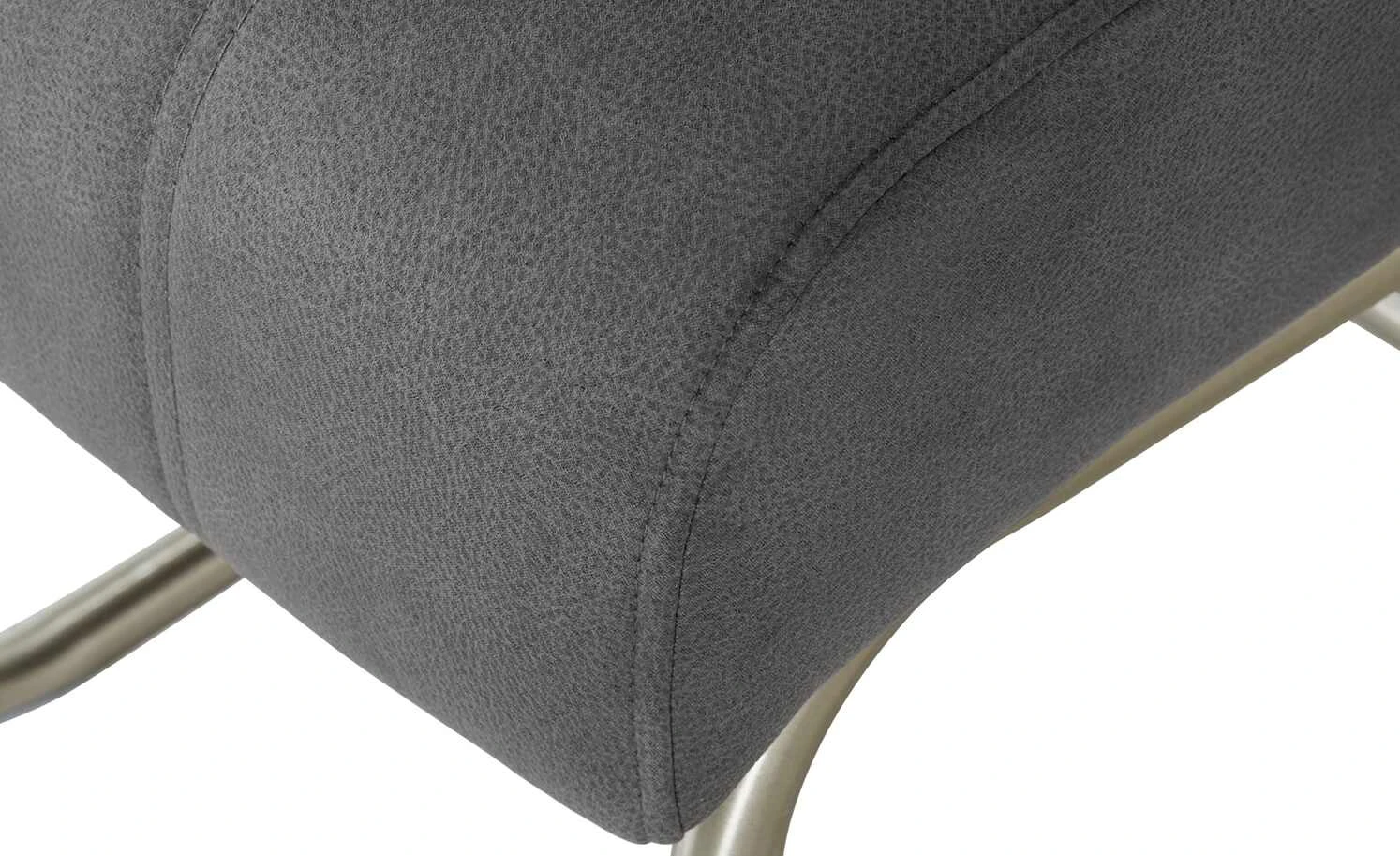 uno Freischwinger Alabria | Dunkelgrau Edelstahl – Bild 7