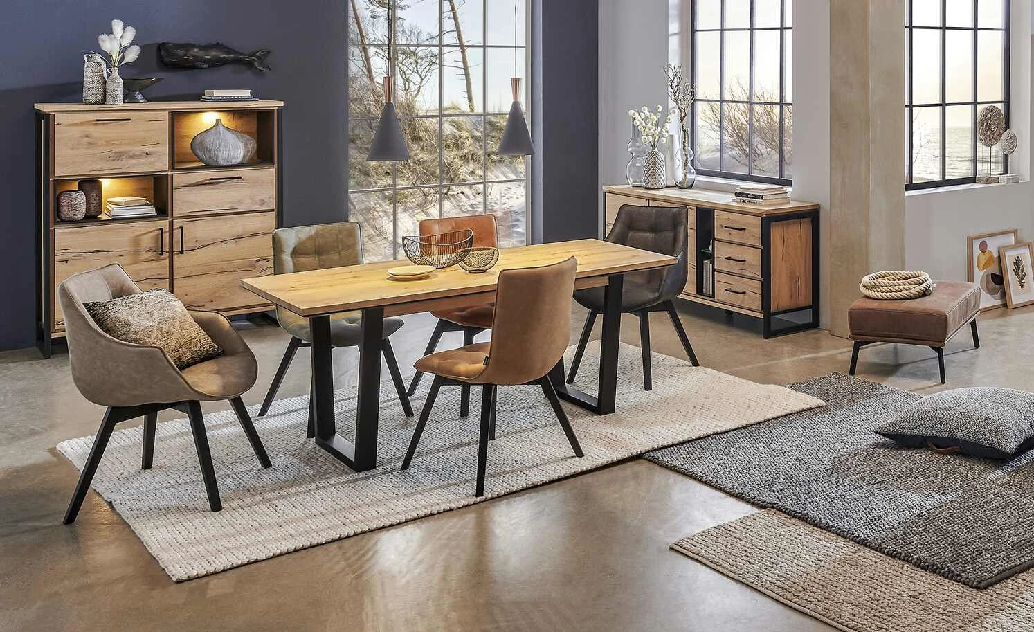 Gray & Jones Kunstlederstuhl Baltic Breeze One | Cognac (Orange-Braun) Nein – Bild 2