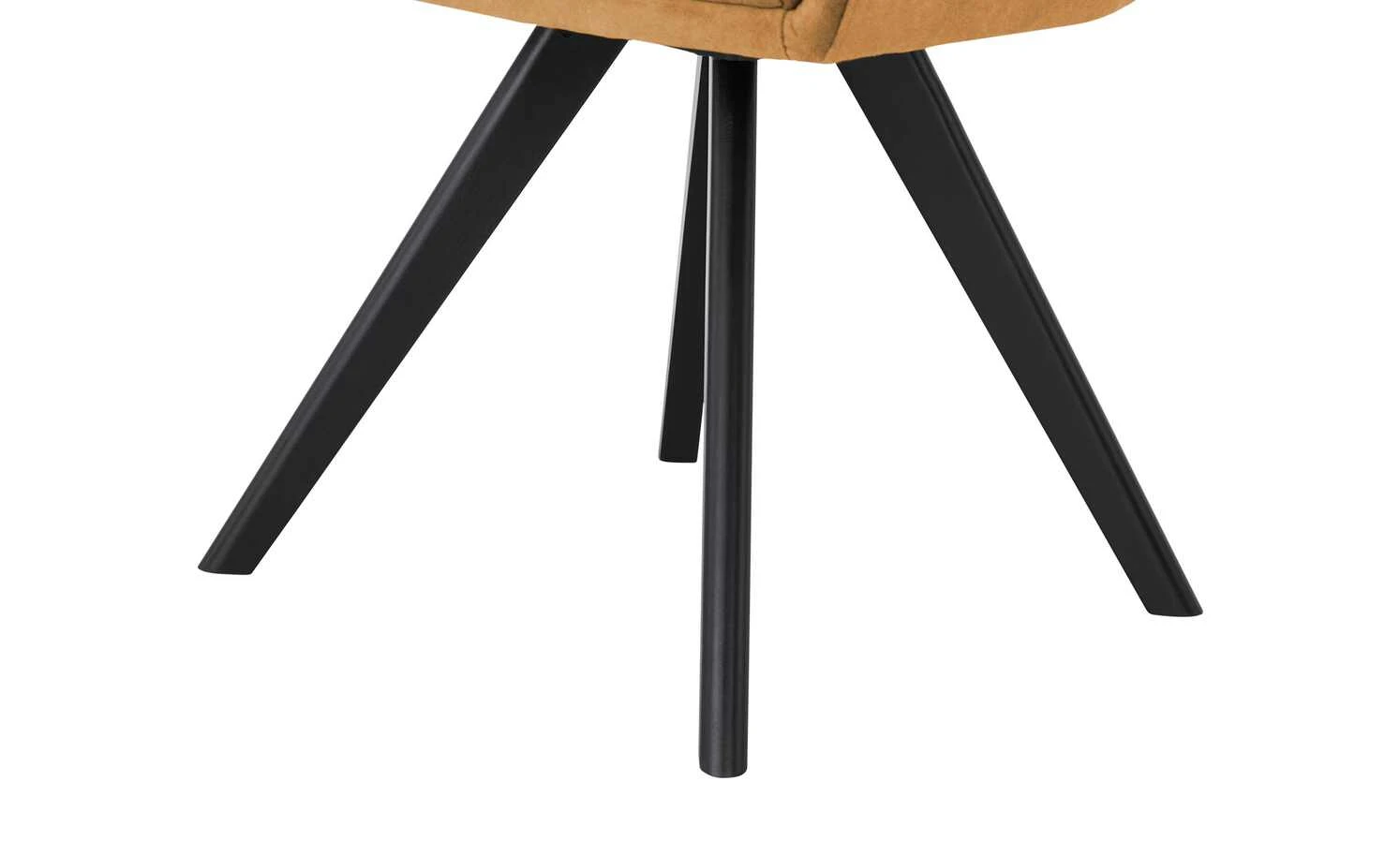 Woodford Polsterstuhl mit Armlehne Milan | Golden Orange (Cognac) Gurtfederung – Bild 5