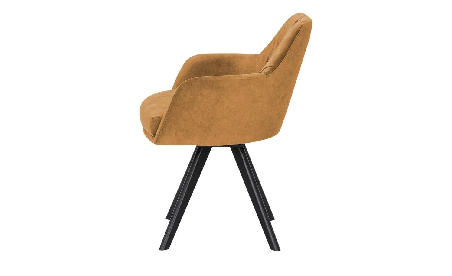 Woodford Polsterstuhl mit Armlehne Milan | Golden Orange (Cognac) Gurtfederung – Bild 7