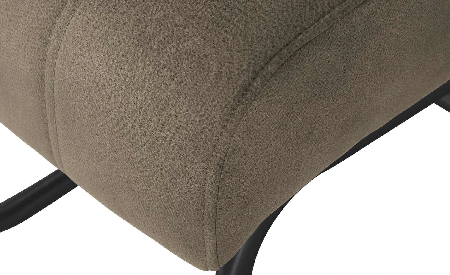 uno Freischwinger Alabria | Sand (Beige-Braun) Schwarz (matt) – Bild 8