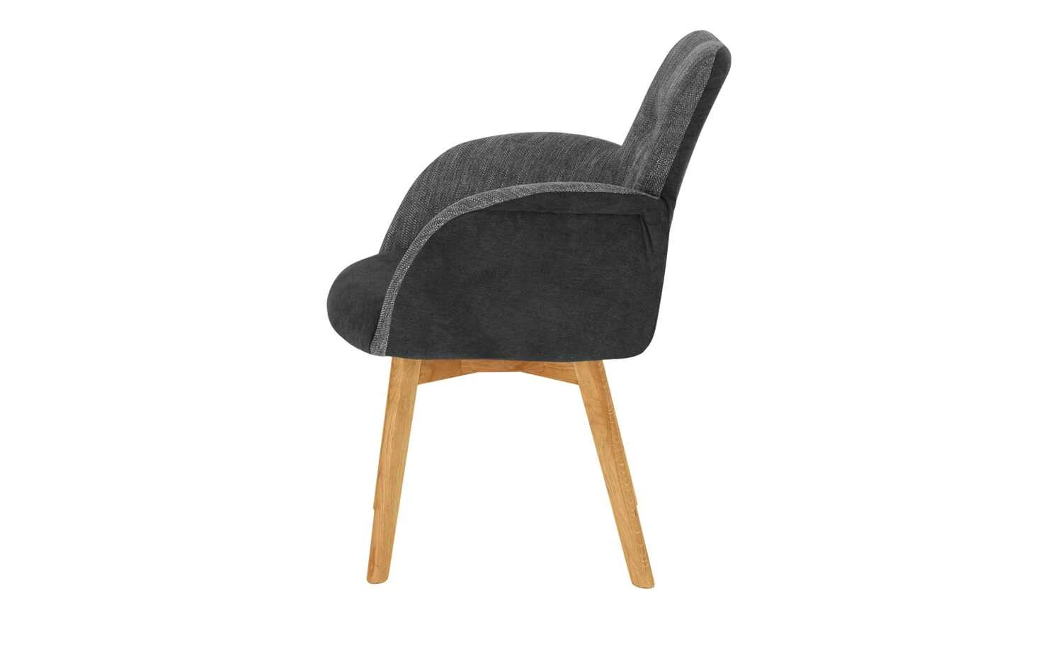 Woodford Polsterstuhl mit Armlehne Melba | Schwarz Nein – Bild 7