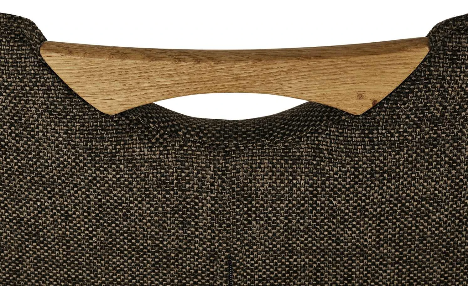 Wohnwert Polsterstuhl mit Armlehne Scandio | Schoko (Dunkelbraun) – Bild 7