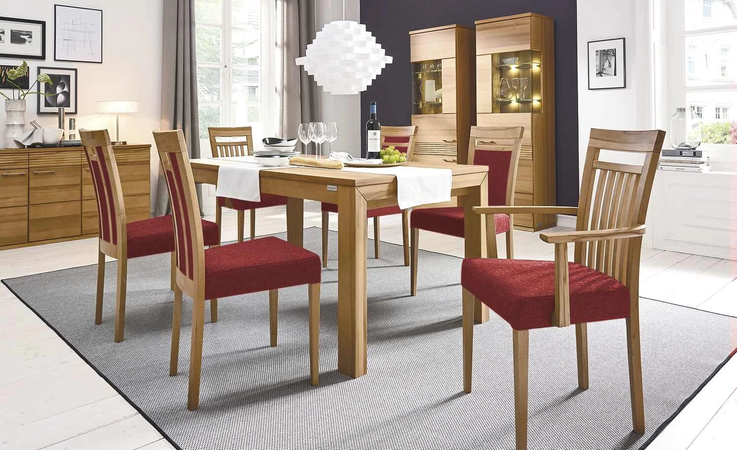 Wohnwert Armlehnstuhl Noa | Rostrot