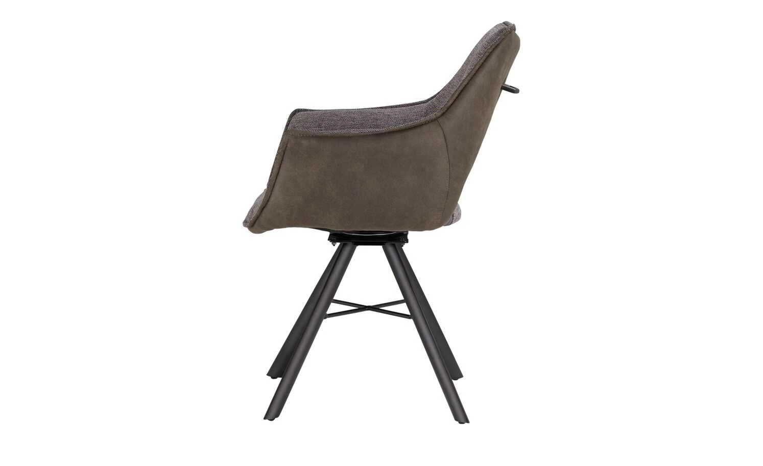 uno Polster-Schalenstuhl Jola | Anthrazit / Dunkelgrau – Bild 2