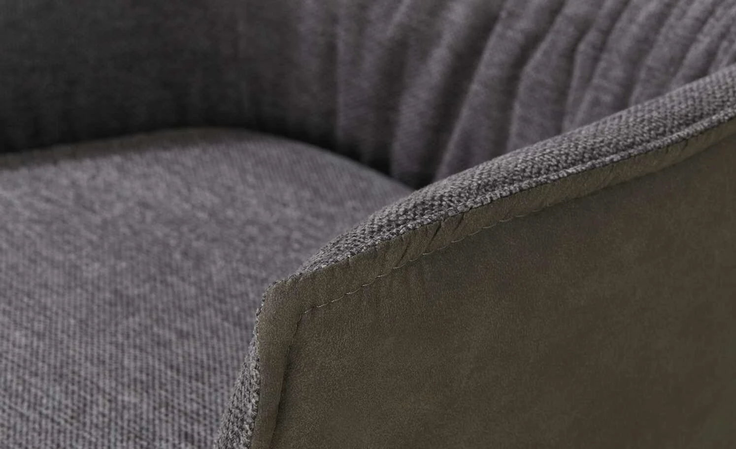 uno Armlehn-Polsterstuhl drehbar Jonny | Anthrazit – Bild 8