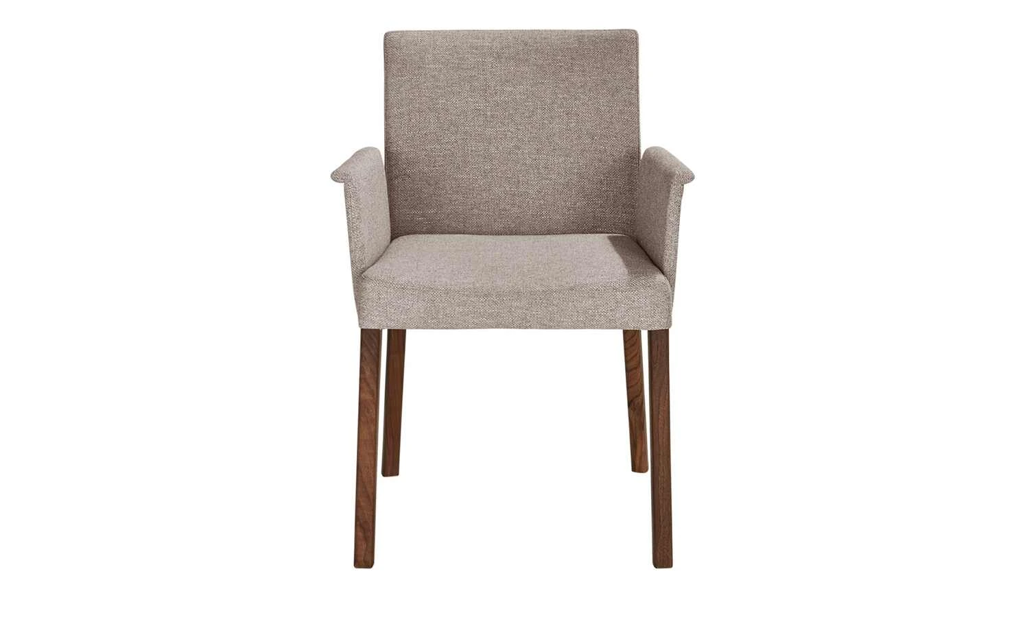 Berger & Rath Polsterstuhl mit Armlehne Certo | Hellbraun – Bild 2