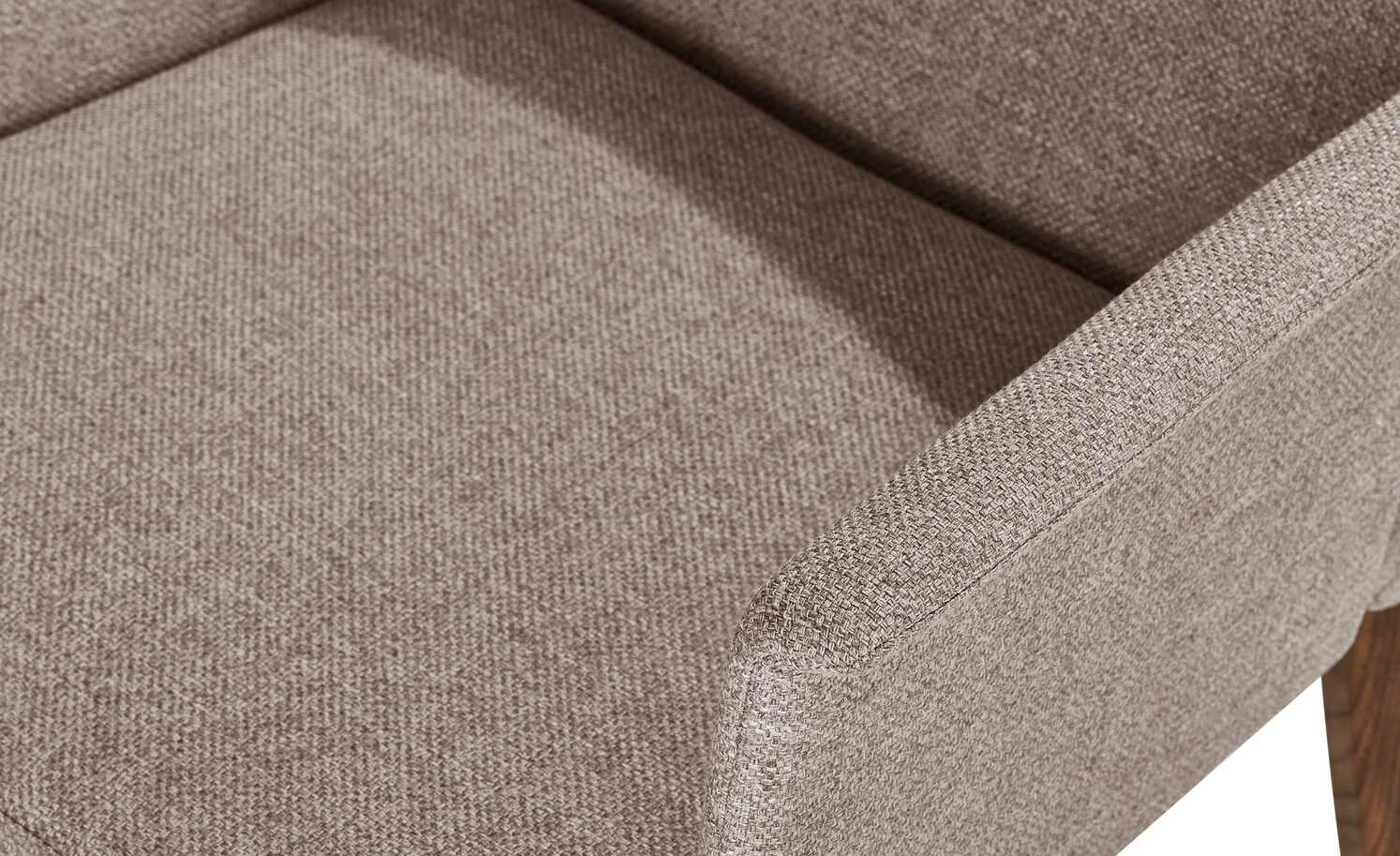 Berger & Rath Polsterstuhl mit Armlehne Certo | Hellbraun – Bild 8