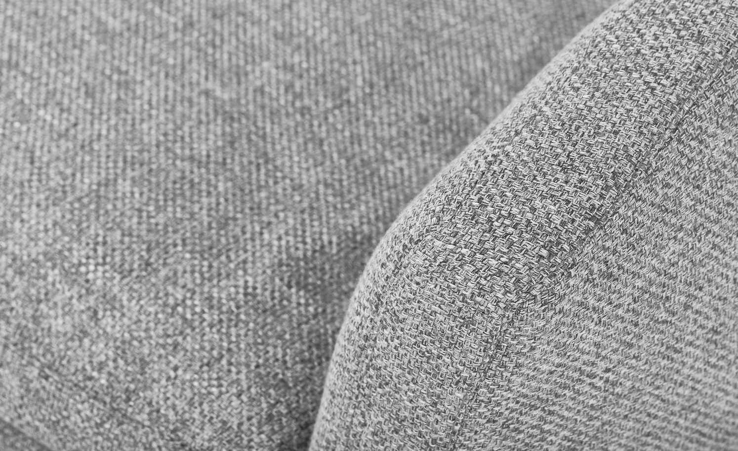 Berger & Rath Polsterstuhl mit Armlehne Lanx | Grau Cremeweiß – Bild 4