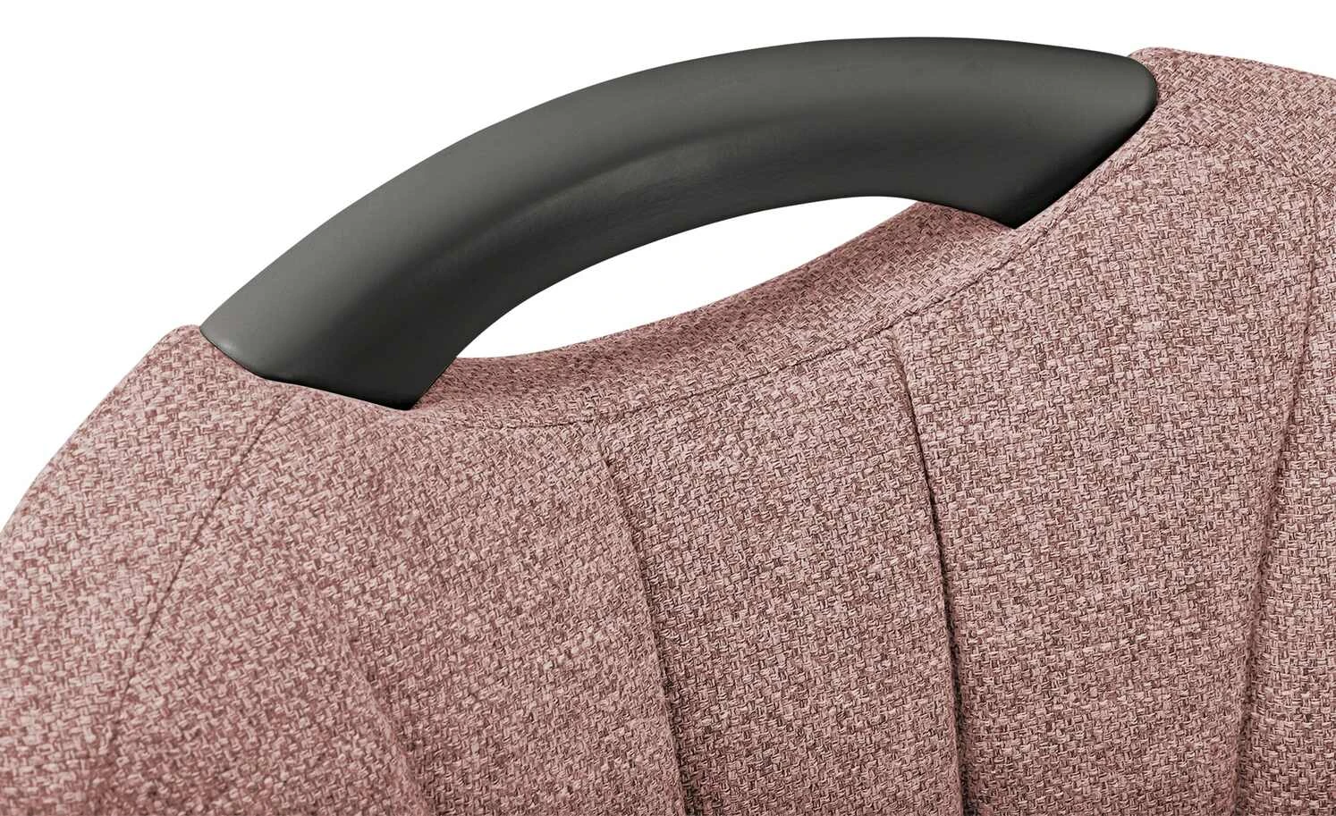 Berger & Rath Polsterstuhl mit Armlehne Lanx | Salmon (Rot) Anthrazit – Bild 5