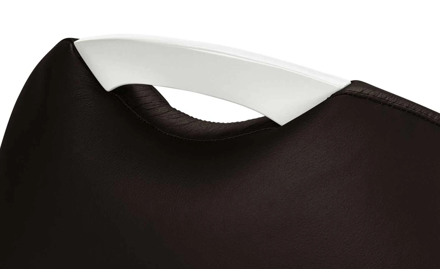 Berger & Rath Polsterstuhl mit Armlehne Lanx | Moor (Braun) Cremeweiß – Bild 6