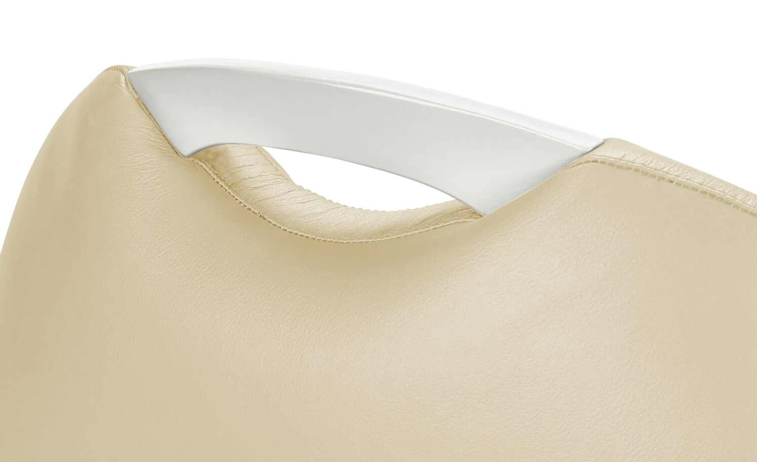 Berger & Rath Polsterstuhl mit Armlehne Lanx | Kreide (Creme) Cremeweiß – Bild 8