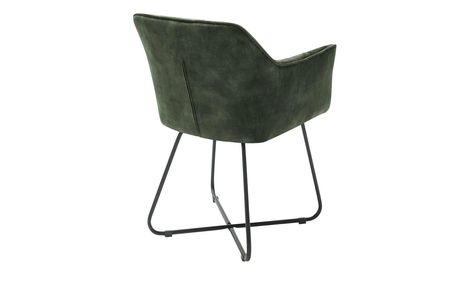 Polsterstuhl mit Armlehne Anna | Olive – Bild 8