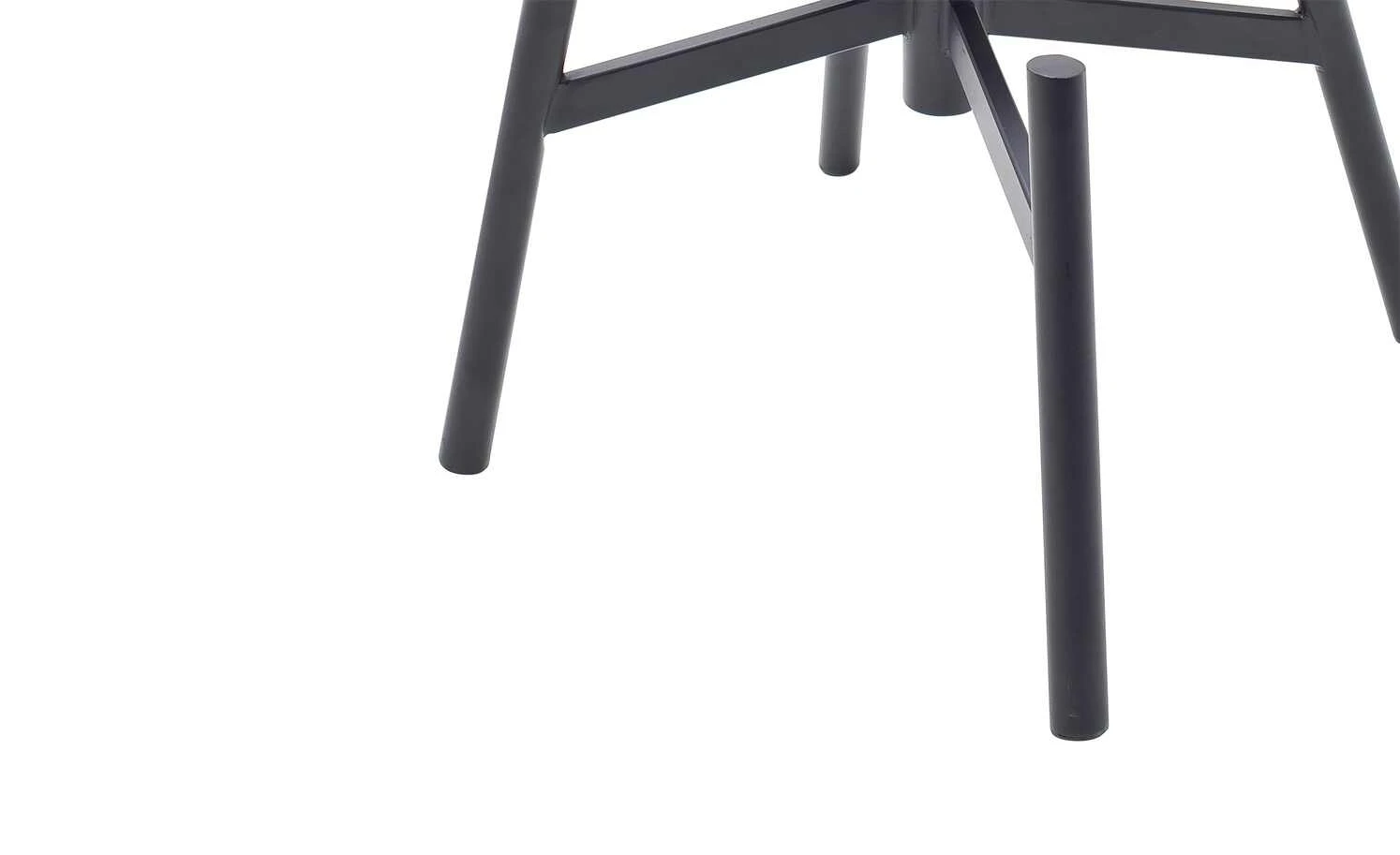 Polsterstuhl Effi | Cappuccino Nein Gerade Schwarz – Bild 4